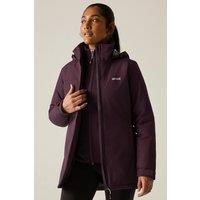 Regatta Women's Tamlin Hooded Breathable Waterproof Insulated Jacket in Plum | Size: 16