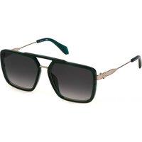 Just Cavalli Men's SJC040-580G61 Square/Rectangle Sunglasses in Green
