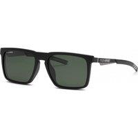 Plein Sport Men's USP026-54U28P Square/Rectangle Sunglasses in Black