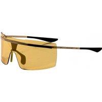 Nike Men's FB4480-750-67 Shield Sunglasses in Gold