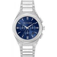 Trussardi Men's R2453156004 44mm Quartz Watch in Silver