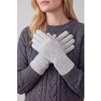 Vellin Women's Women's Classic Soft Knit Winter Gloves in Grey