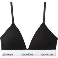 Calvin Klein Women's Icon Cotton Modal Lightly Lined Triangle Black | Size: Small