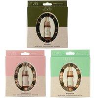 Smug Lava Bead Aromatherapy Bracelet Set - Happiness, Centre & Balance