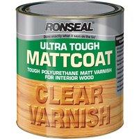 Ronseal 250ml Ultra Tough Internal Clear Varnish