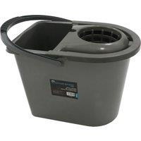 JVL 15 Litre Plastic Mop Bucket, Grey | Size: 1 Pack