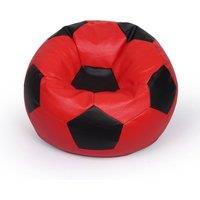 Kaikoo Football beanbag red black