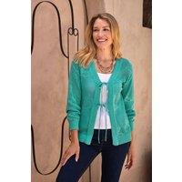 WoolOvers Women's Tie Front Cardigan | Size: Medium