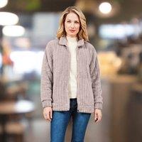 Coopers of Stortford Women's ' Faux Fur Zip-Front Jacket, UK Sizes 8-22 in Taupe | Size: Medium