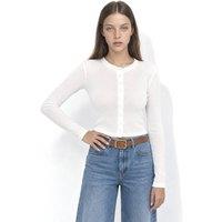 Busem Women's Women's Cardigan in White | Size: Small
