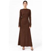 Busem Women's Midi Dress in Chocolate | Size: Small