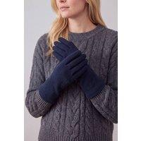 Vellin Women's Women's Soft Touch Plain Winter Gloves in Navy