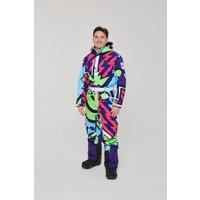 OOSC Men's One-Piece Ski Suit Fresh Prince X, Polyester, Relaxed Freeride Fit | Size: Medium
