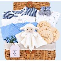 Bumbles & Boo Men's Nautical Sleepsuits New Baby Gift Hamper in Blue