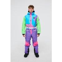 OOSC Men's Ski Suit, Waterproof Polyester, Relaxed Freeride Fit | Size: Small