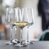 Dartington Cheers White Wine Glass, Set of 4 in Clear | Size: 350ml
