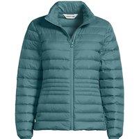 Lands' End Women's Petite Wanderweight Down Quilt Jacket in Teal | Size: XS