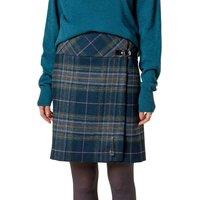 Celtic & Co Women's British Wool Celt Kilt in Turquoise | Size: 12