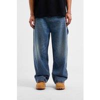 AVX Men's Mitch Denim Pant in Mid Blue | Size: Large