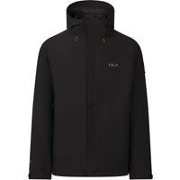 Trespass Men's Frederic 3 in 1 Raincoat in Black | Size: XS