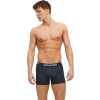 Jack & Jones Men's Anthony Boxer Shorts (Pack of 3) in True Black | Size: Large
