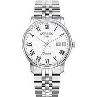 Roamer Men's 971856-41-25-50 Classico 40mm Quartz Watch in Silver