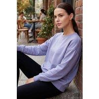 Tommy Life Women's Sweatshirt in Lilac | Size: XL