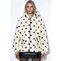 Hiccup Women's Faux Fur Coat in Cream | Size: XL