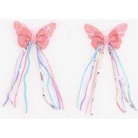 Penti Women's Butterfly Hair Clip in Pink