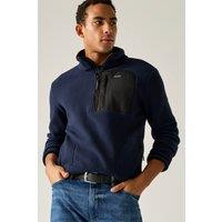 Regatta Men's Frankie Borg Half Zip Lightweight Fleece in Navy | Size: Large