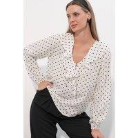 Big Dart Women's Women's Viscose Blend Blouse | Size: Medium