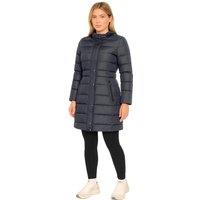 Enzo Women's Padded Puffer Jacket in Grey | Size: XL