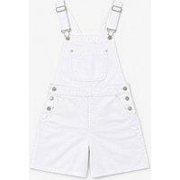 Squalo Women's Cotton Jumpsuit in White | Size: XL