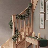 Charles Bentley 180cm Lifelike Christmas Garland with Pinecones in Green | Size: 180 cm