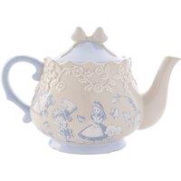Disney Alice in Wonderland Tea Pot in Light Stone