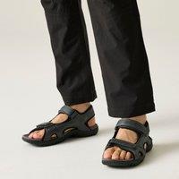 Regatta Men's Haris Lightweight Walking Sandals in Charcoal | Size: 7