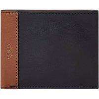 Osprey Men's Stanley Bi-Fold Leather Wallet in Black
