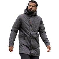 Trespass Men's Macleod DLX Padded Waterproof Jacket in Charcoal | Size: 2XL