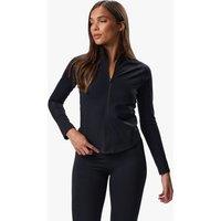Gym King Women's Womens Full Zip Performance Jacket Peached Luxe in Black | Size: 6