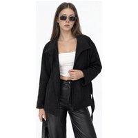 Pucka Women's Fitted Jacket in Black | Size: XL