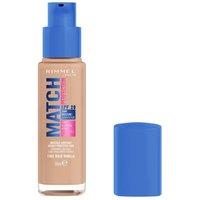 Rimmel London Women's Match Perfection Foundation SPF20 30ml in Rose Vanilla