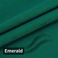 YnysTec Self Adhesive Faux Suede Sheet for Gift Box Lining 20 x 74cm in Emerald | Size: 20 x 74 cm