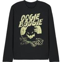 The Nightmare Before Christmas Disney Nightmare Before Christmas Oogie Boogie I Don'T Play Fair Long in Black | Size: Medium