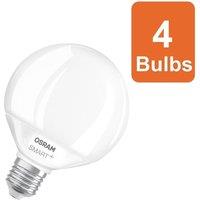 Osram Smart+ Matter E27 Classic G95 100 Tunable White Light Bulb 14W 4 Pack