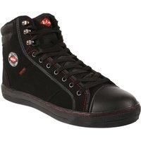 Lee Cooper Workwear Retro Baseball SB SRA Safety Ankle Boots in Black | Size: 3