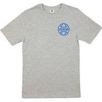 Zukie GLOBE LOGO T-SHIRT in Grey | Size: Large