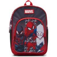 Clarks Spiderman Bag Medium Black/Red Backpack in Black