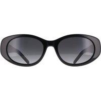 Hugo Boss Women's Oval Black Dark Grey Gradient BOSS 1859/G/S