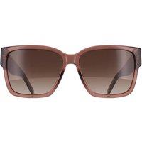 Hugo Boss Women's Square Mauve Brown Gradient BOSS 1860/S in Purple