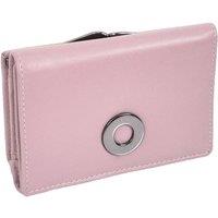 House of Leather Women's Womens Leather Purse Small Clutch Style Ravenna in Lilac